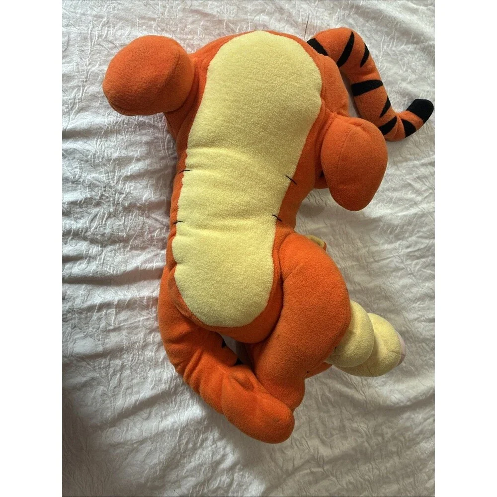 Disney Fisher-Price 30” LOUNGING TIGGER Plush Large 2001 Stuffed Animal Vintage